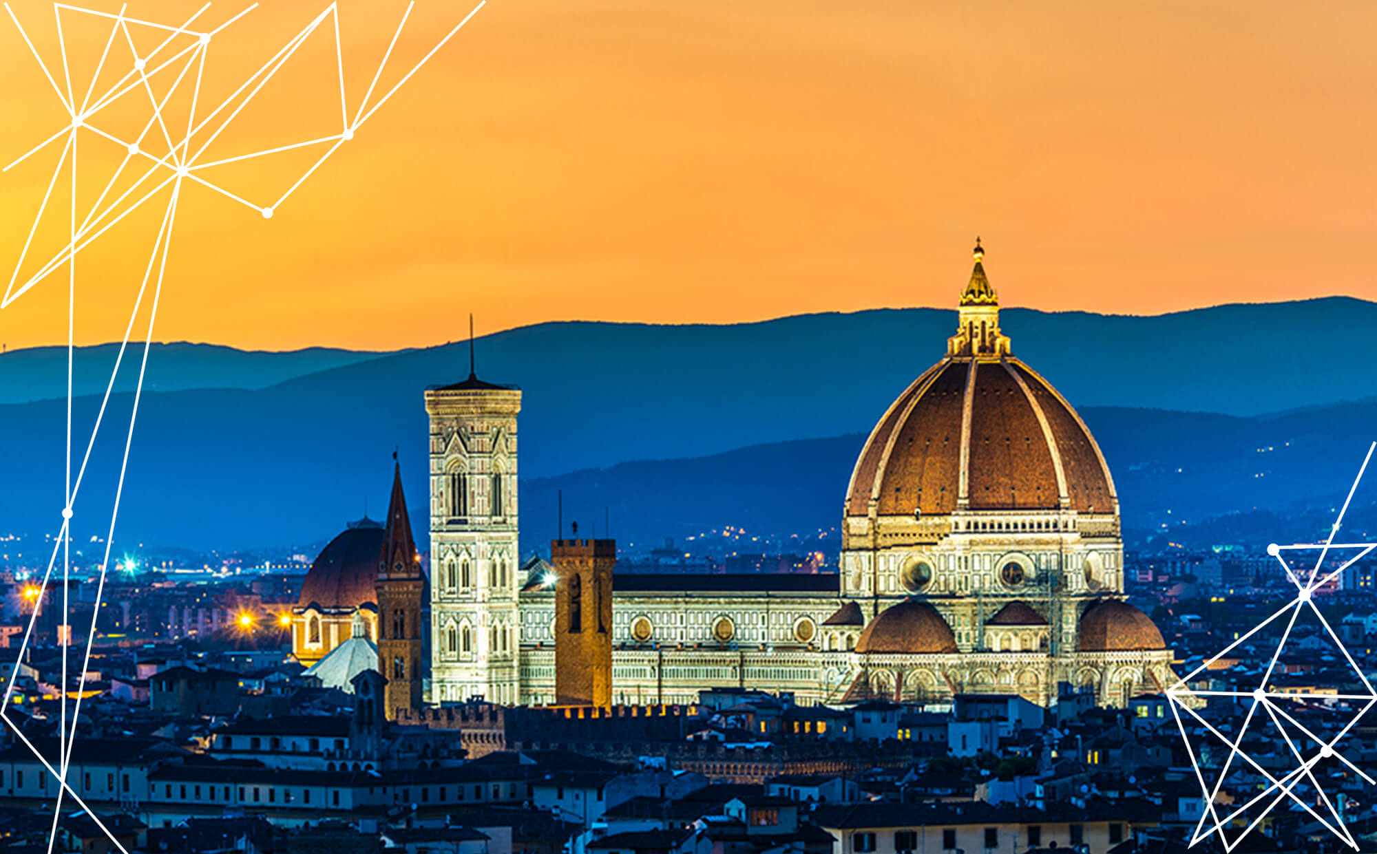 Veduta di Firenze con Duomo
